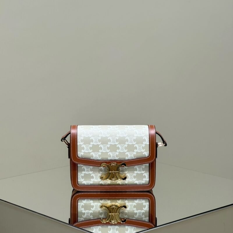 a1-83 Replica Celine Triomphe Mini White