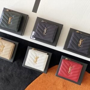 Replica Yves Saint Laurent Zipper Wallet