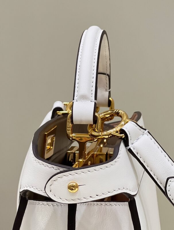 a2-1-24 Replica Fendi Peekaboo Medium White - 图片 2
