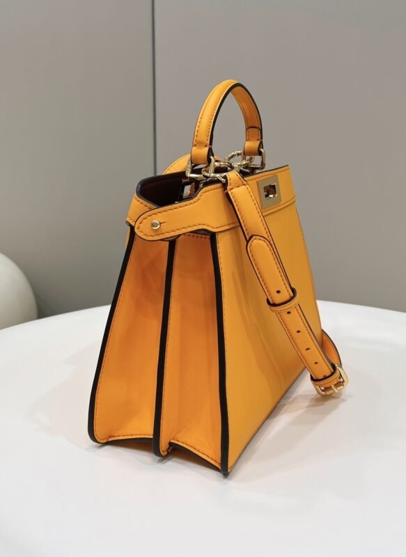 a2-2-13 Replica Fendi Peekaboo Medium Orange - 图片 2