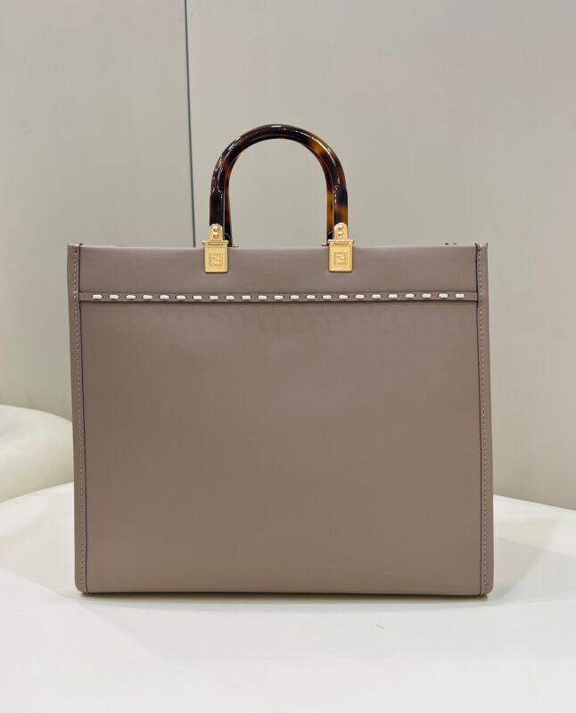 a2-23 Replica Fendi Sunshine Tote Beige - 图片 2