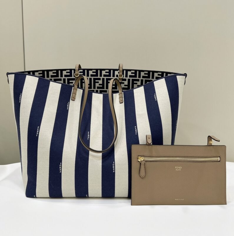 a2-28 Replica Fendi Two Side Small Tote Blue - 图片 3