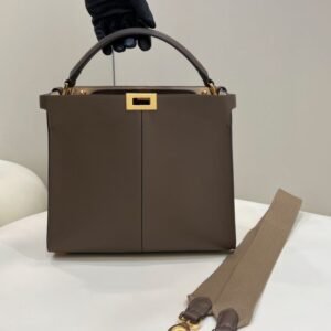 Replica Fendi Peekaboo  X Lite Brown