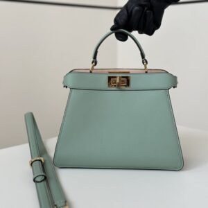 Replica Fendi Peekaboo Medium Light Green