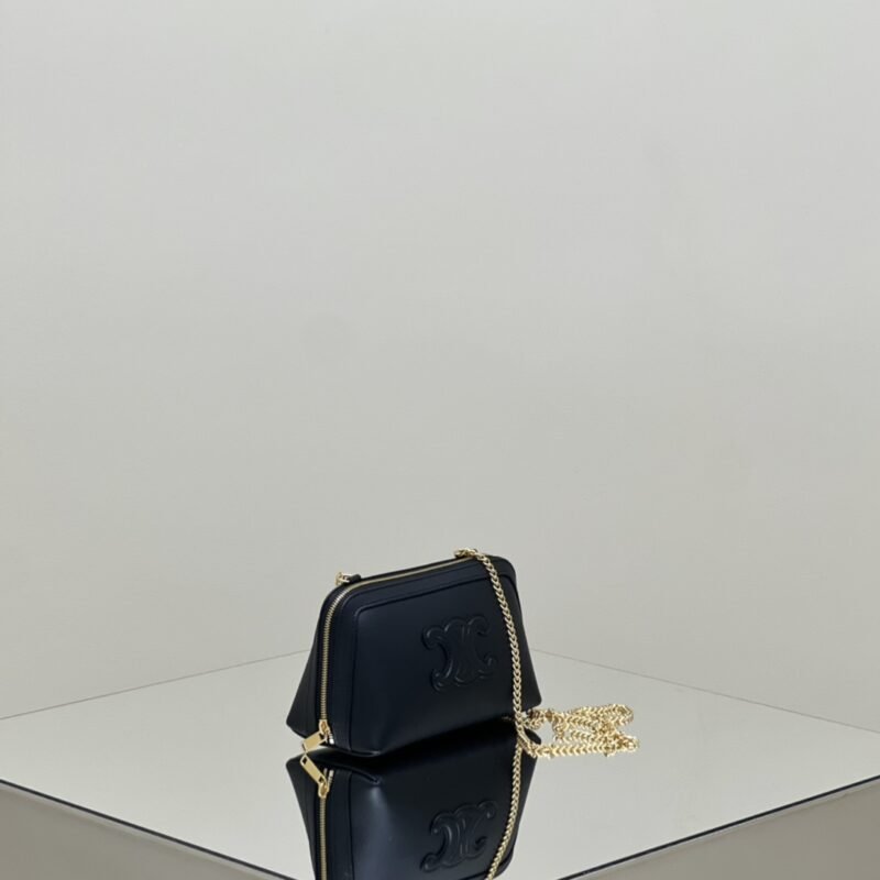 a2-63 Replica Celine Triomphe Clutch Black - 图片 2
