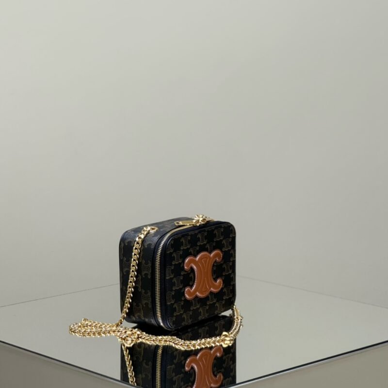 a2-66 Replica Celine Triomphe Box on Chain - 图片 2