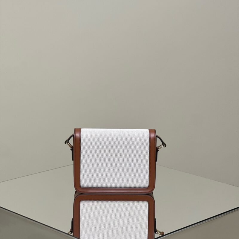 a3-1-35 Replica Celine Triomphe Mini White - 图片 3