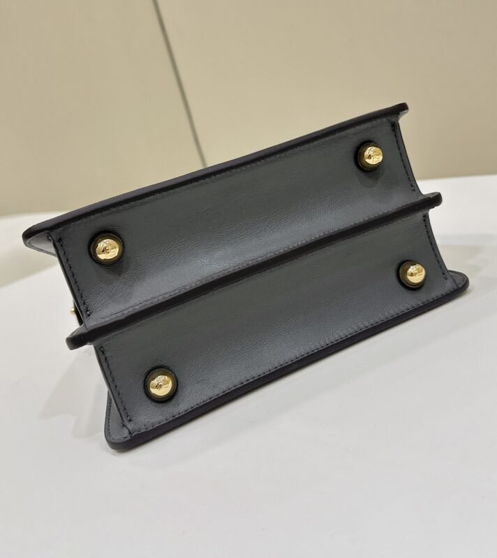 a3-2-15 Replica Fendi Peekaboo Mini Grey - 图片 3