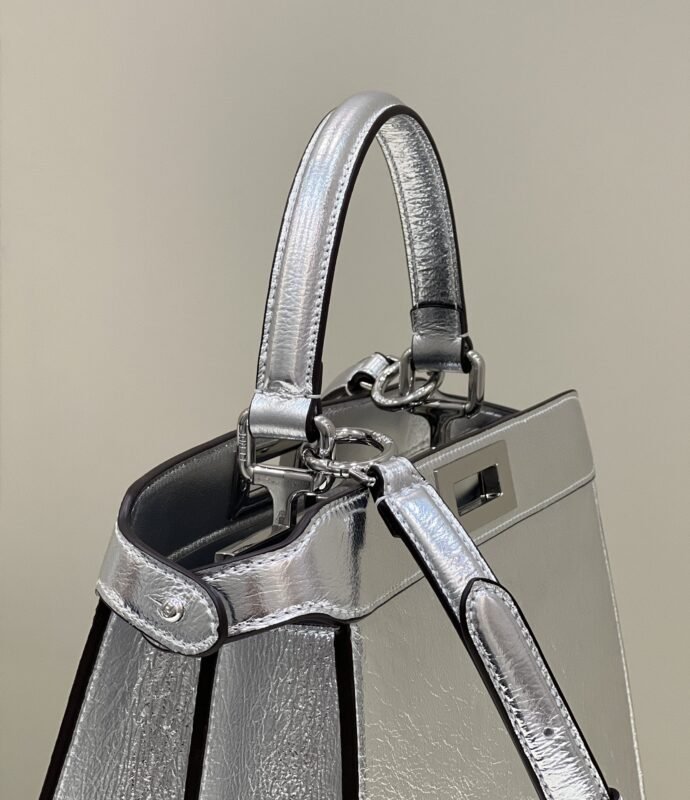 a3-32 Replica Fendi Peekaboo Large Silver - 图片 3