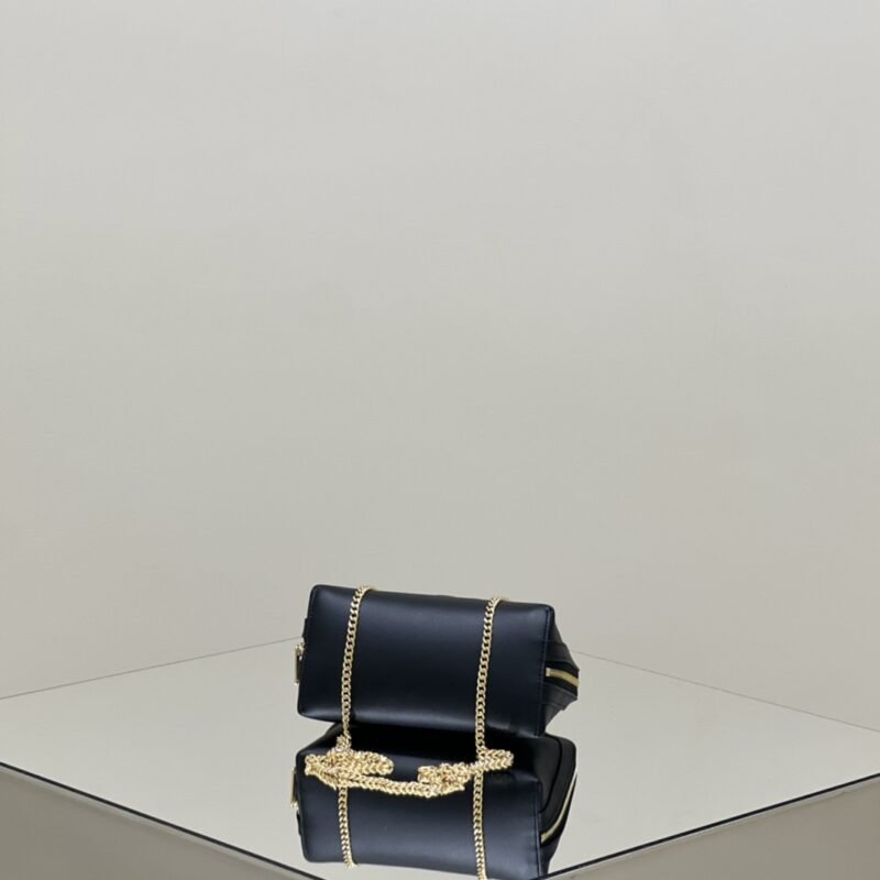 a4-63 Replica Celine Triomphe Clutch Black - 图片 4