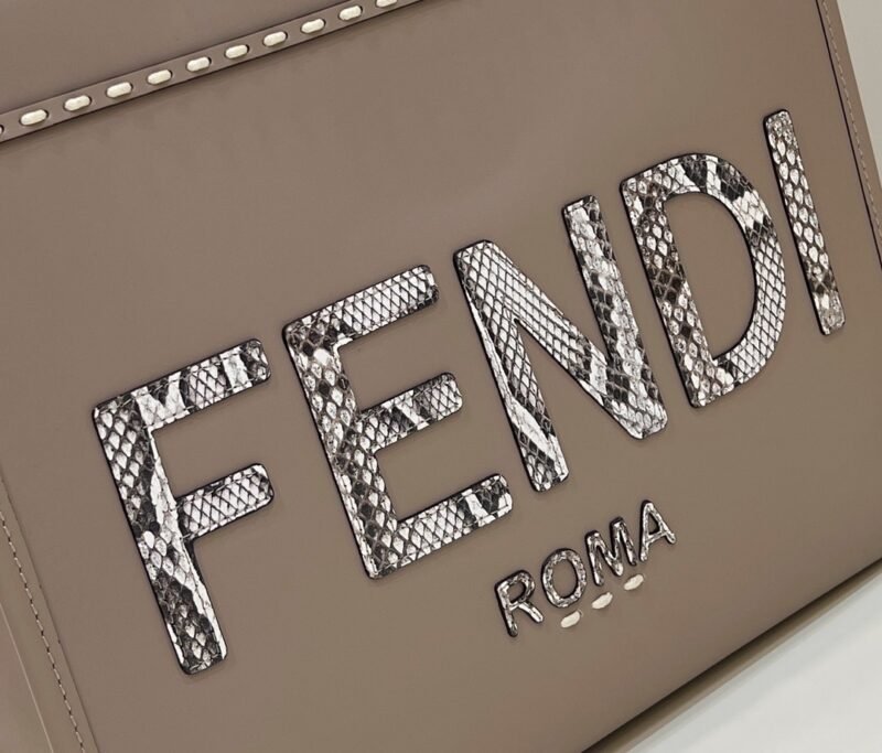 a5-23 Replica Fendi Sunshine Tote Beige - 图片 5