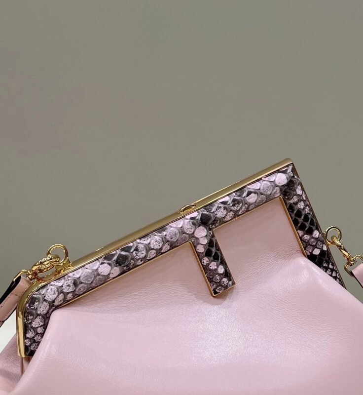 a5-3-5 Replica Fendi First Pink Python - 图片 5