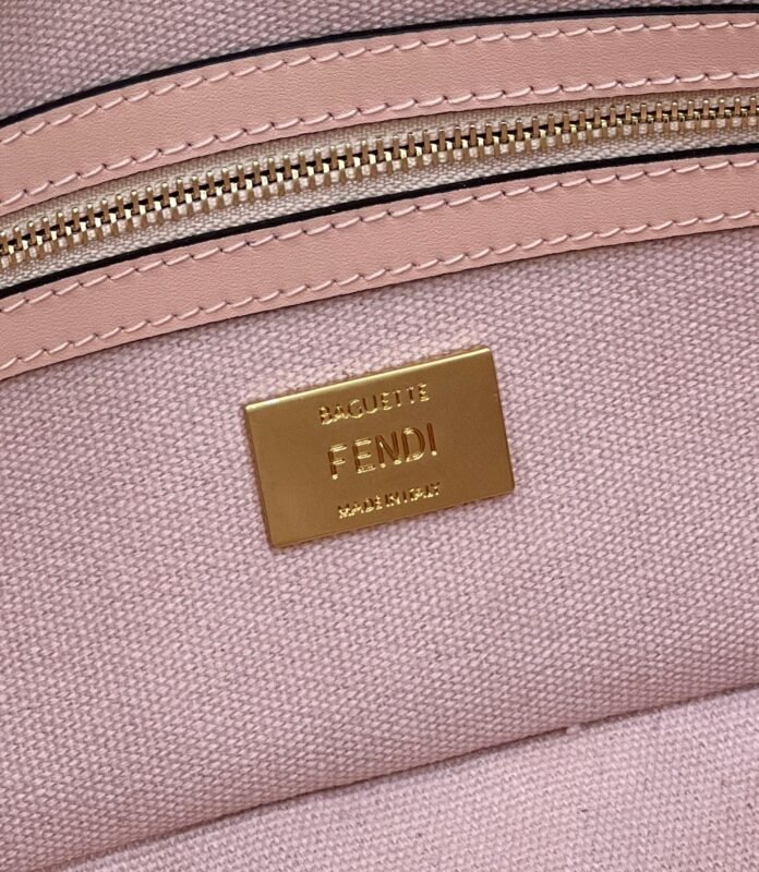 a5-53 Replica Fendi Baguette FF Pink - 图片 4