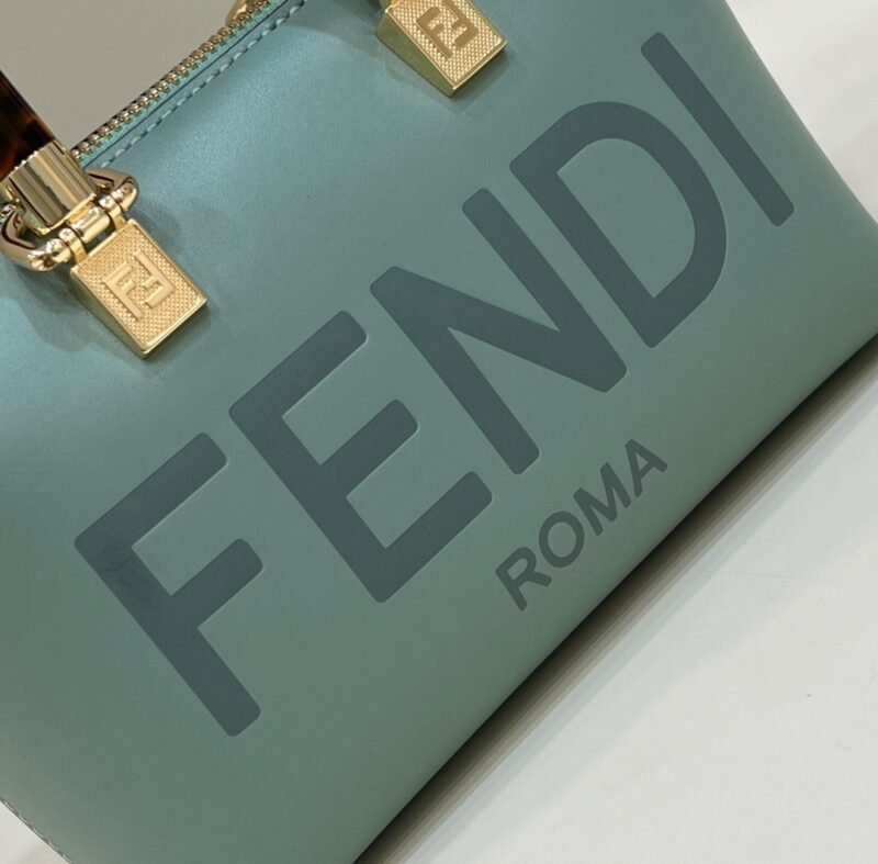 a5-6 Replica Fendi By The Way Boston Green - 图片 5