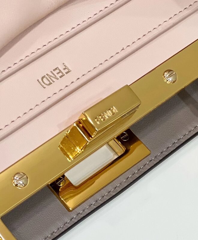 a6-1-24 Replica Fendi Peekaboo Medium White - 图片 6