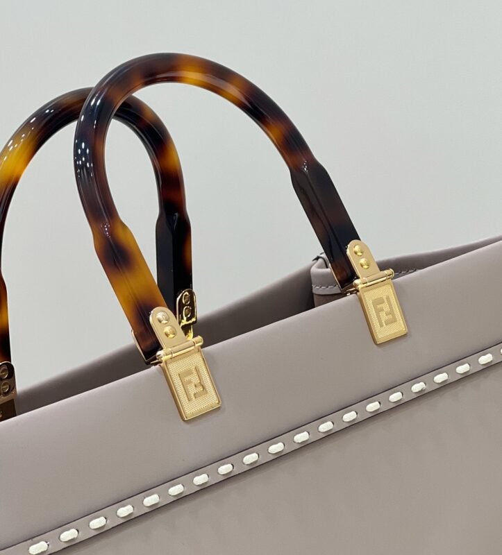 a6-23 Replica Fendi Sunshine Tote Beige - 图片 6