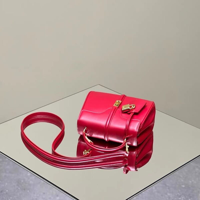 a6-83 Replica Celine Mini 16 Red - 图片 6