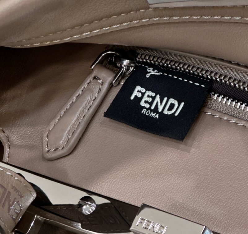 a7-31 Replica Fendi Peekaboo Small Beige - 图片 7
