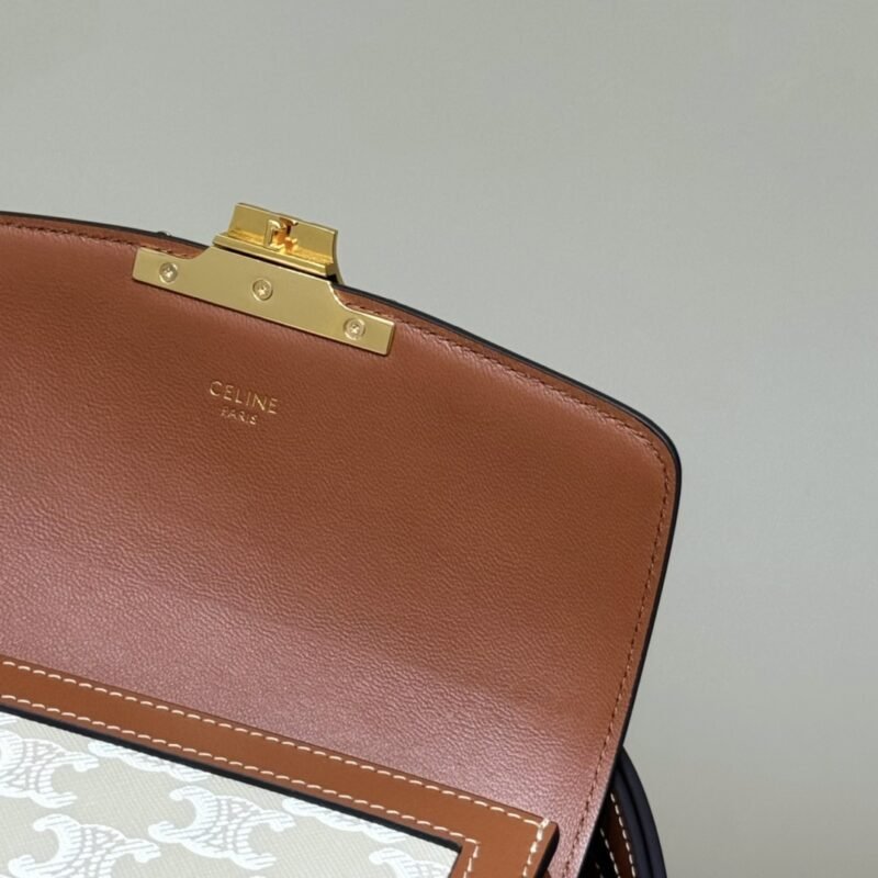 a7-79 Replica Celine Triomphe Mini White - 图片 8