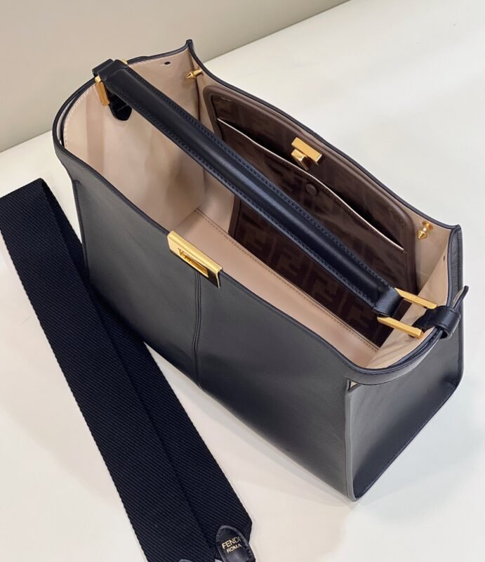 a8-1-19 Replica Fendi Peekaboo X Lite Black - 图片 7