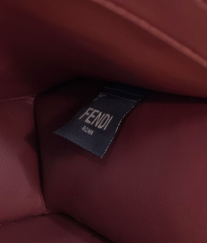 a8-2-13 Replica Fendi Peekaboo Medium Orange - 图片 7
