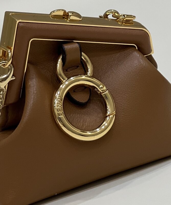 a8-2-8 Replica Fendi First Mini Brown - 图片 8
