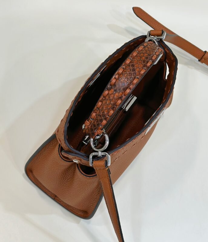 a8-3-9 Replica Fendi Peekaboo Small Brown - 图片 8