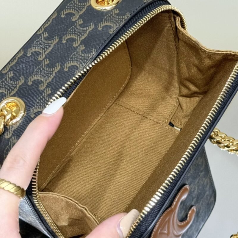 a8-64 Replica Celine Triomphe Box on Chain - 图片 8
