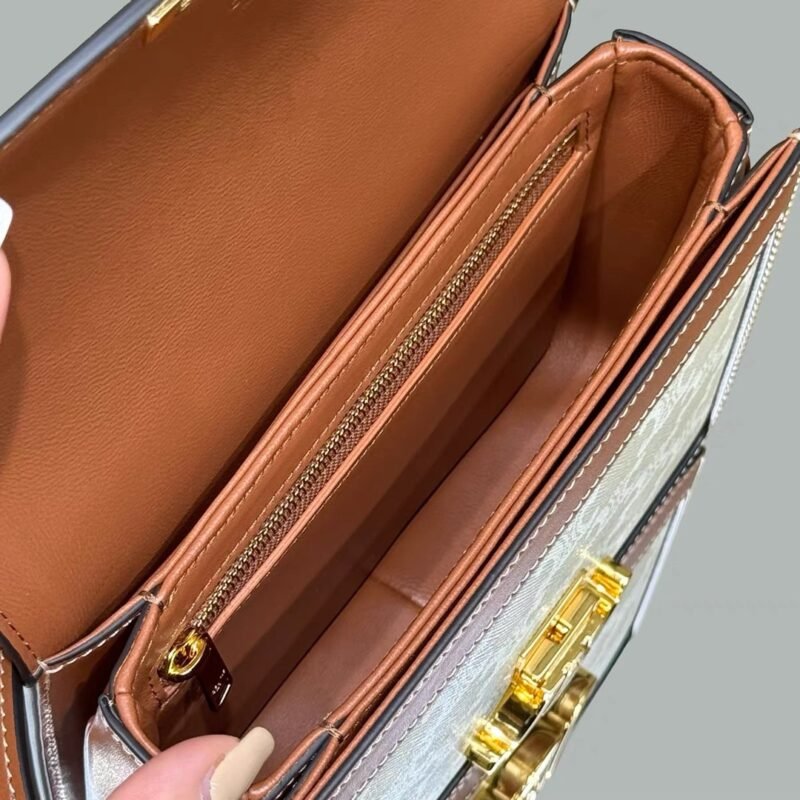 a8-78 Replica Celine Triomphe Mini White - 图片 9