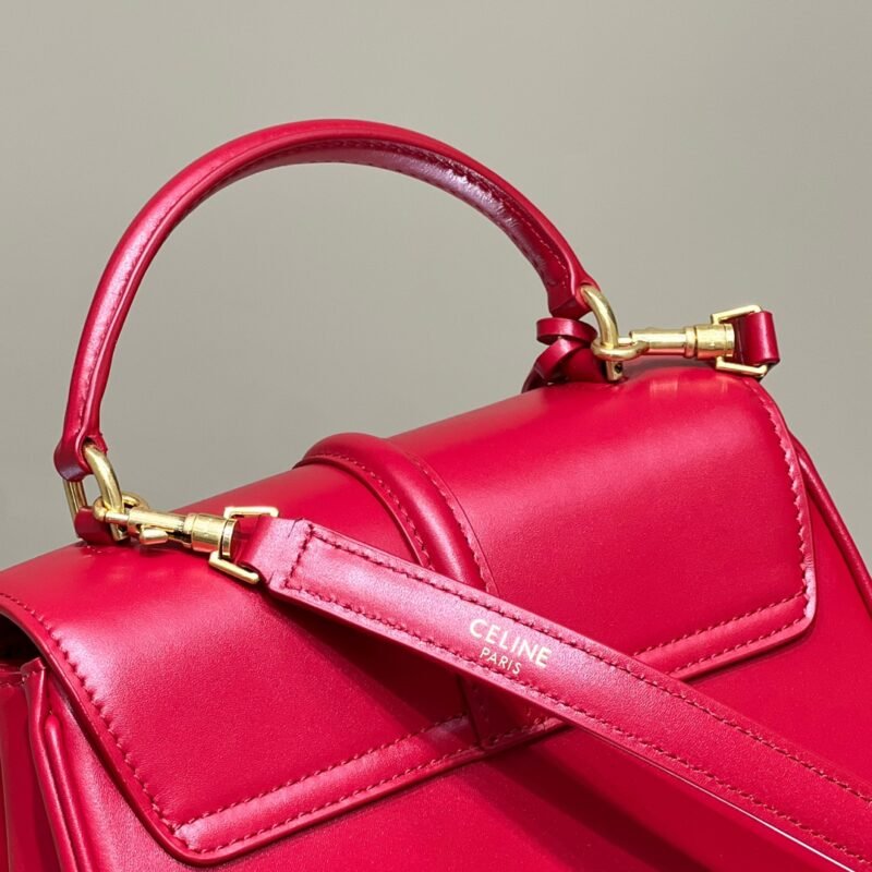 a8-82 Replica Celine Mini 16 Red - 图片 8