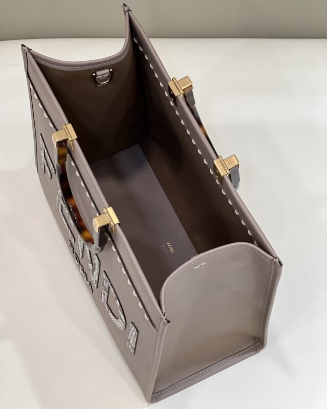 a9-24 Replica Fendi Sunshine Tote Beige - 图片 9