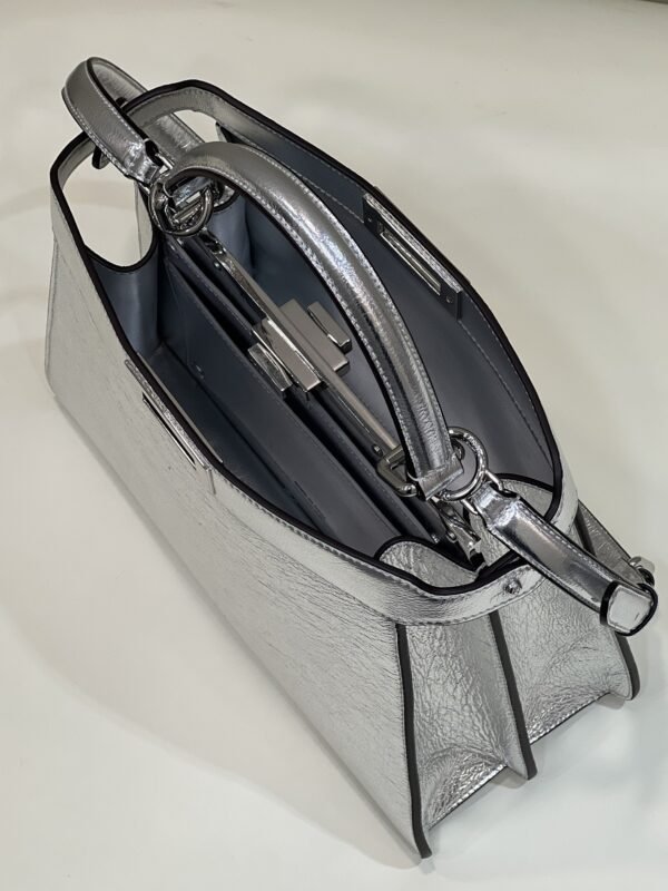 a9-33 Replica Fendi Peekaboo Large Silver - 图片 9
