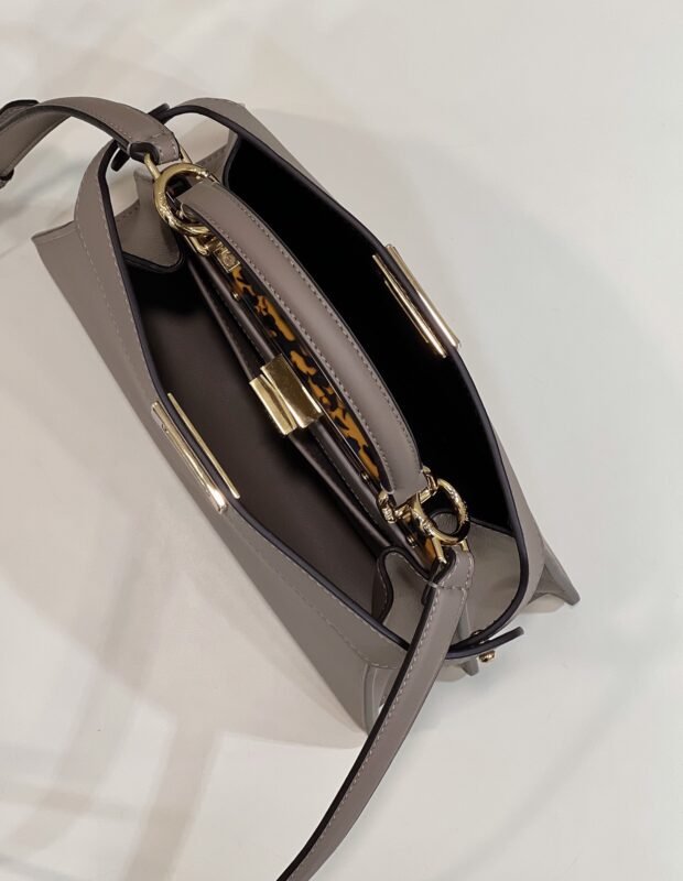 a9-40 Replica Fendi Peekaboo Medium Beige - 图片 9