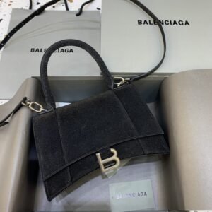 Replica Balenciaga Hourglass  Shine Black