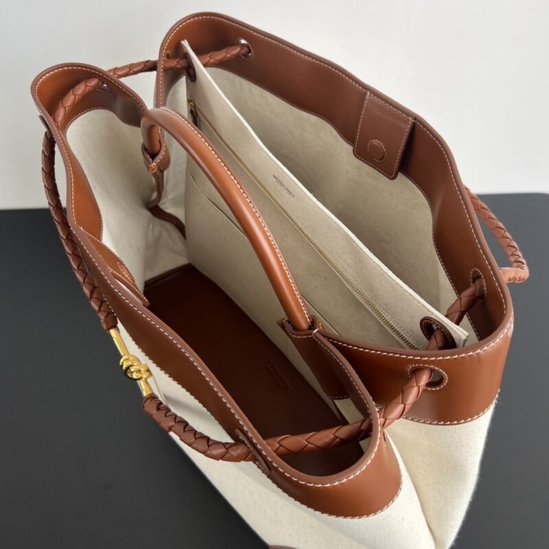 aa5-2-1 Replica Bottega Veneta Andiamo Canvas - 图片 7