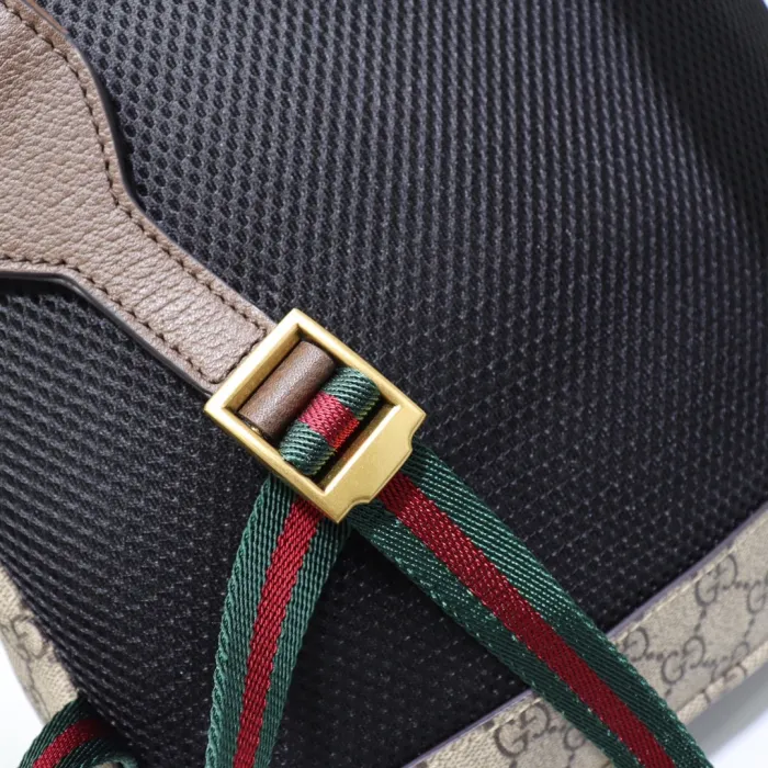 b5eeb607ce56e486 Replica GUCCI GG Supreme Leather Backpack - 图片 6