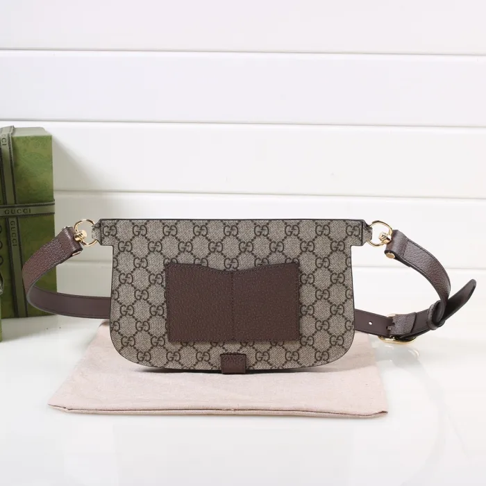 be6e71310d86f75d Replica GUCCI GG SUPREME BLONDIE WAIST BAG - 图片 4