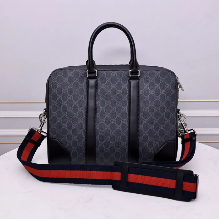 c581c963c324e60e Replica GUCCI GG BRIEFCASE - 图片 14