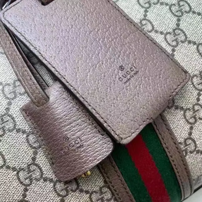 d746752893d458cf Replica Gucci Small Ophidia GG Web Duffle Bag - 图片 8