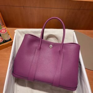 Replica Hermes Garden Party 30cm Purple