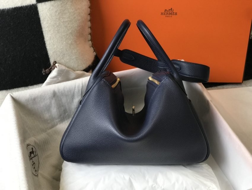 i1622606548_2169_1 Replica Hermes Lindy Sapphire Blue - 图片 4