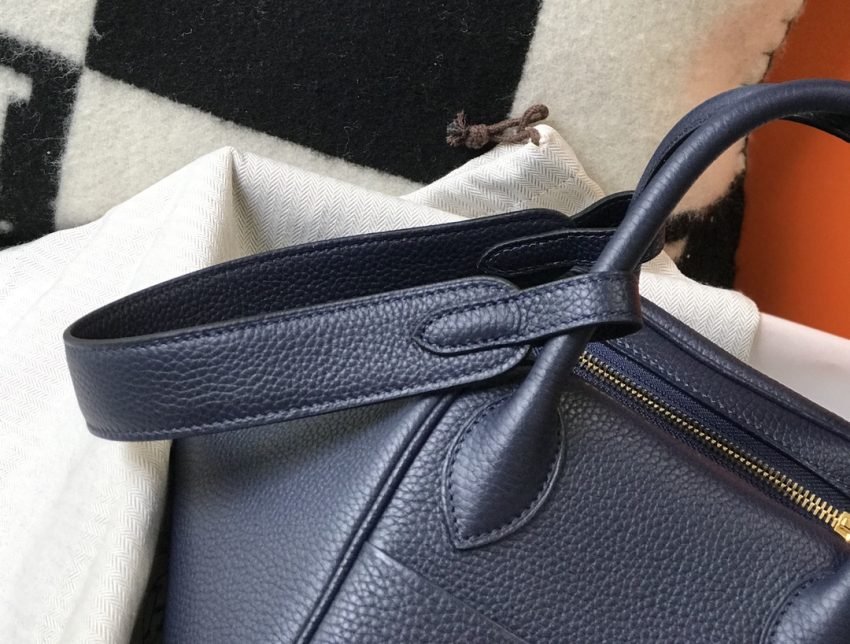 i1622606548_8193_5 Replica Hermes Lindy Sapphire Blue - 图片 8