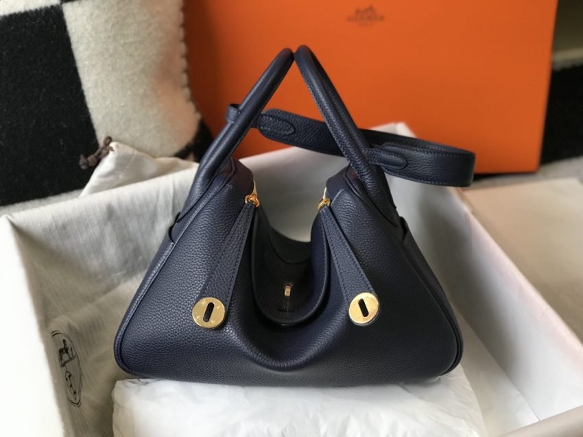 i1622606548_9951_0 Replica Hermes Lindy Sapphire Blue - 图片 9