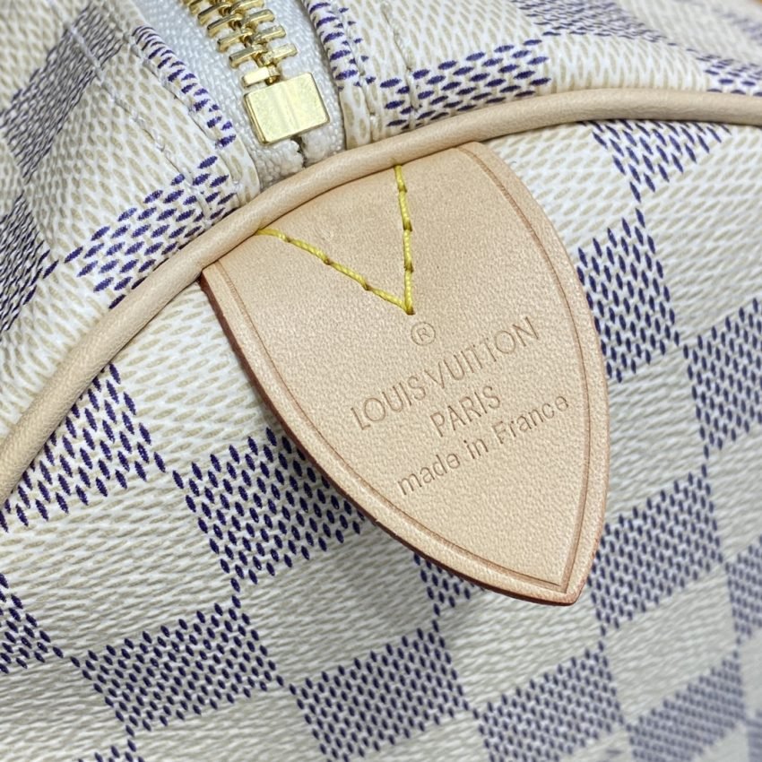 i1648206565_7490_5 Replica Louis Vuitton Speedy White Grid - 图片 11
