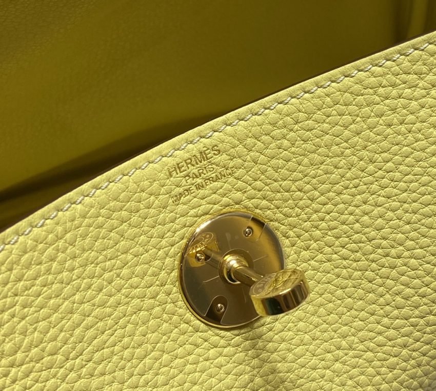 i1657640100_8910_4 Replica Hermes Lindy Yellow - 图片 7