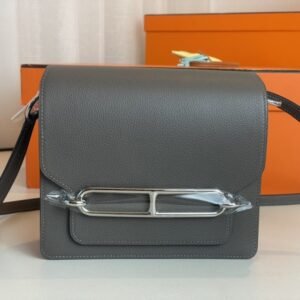 Elementor #30145 Replica Hermes Sac Roulis Grey