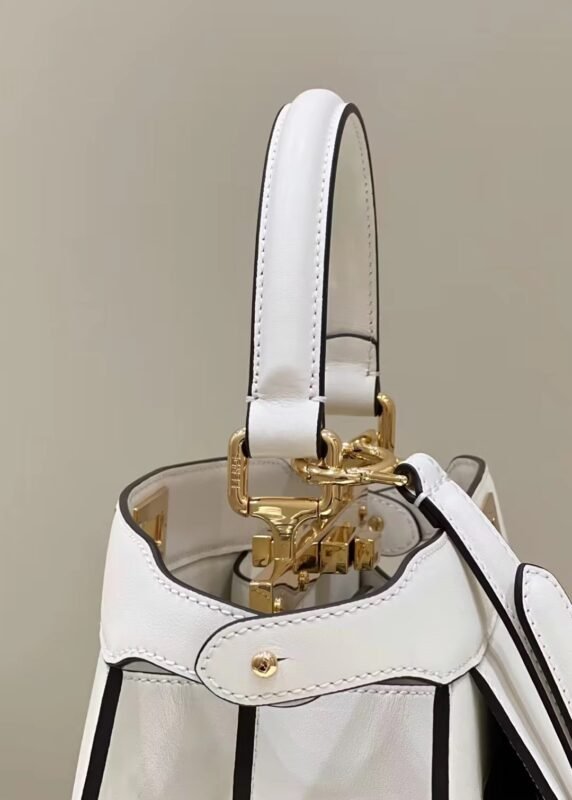 i1671242806_6827_3 Replica Fendi Peekaboo With Patch Pocket White - 图片 8