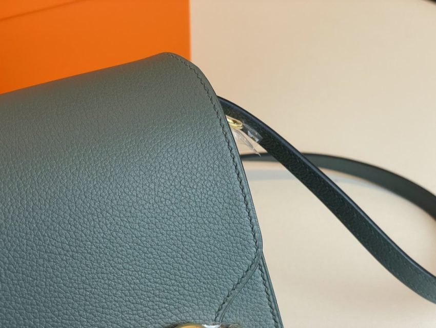 i1671511618_223_6 Replica Hermes Sac Roulis Almond Green - 图片 2
