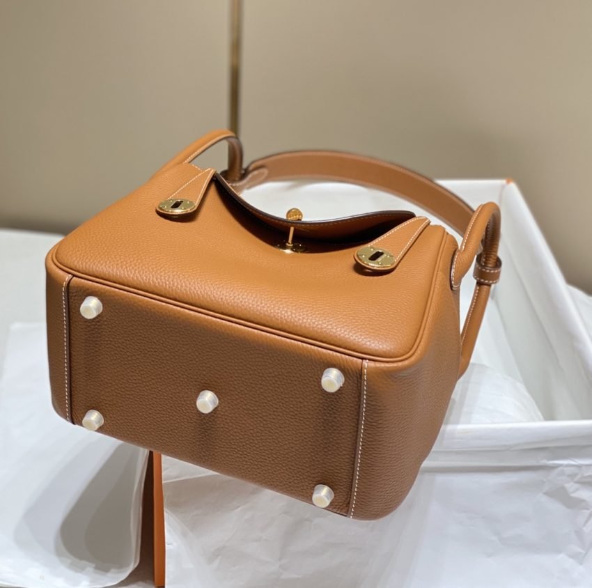 i1675520355_1245_7 Replica Hermes Lindy Golden Brown - 图片 2