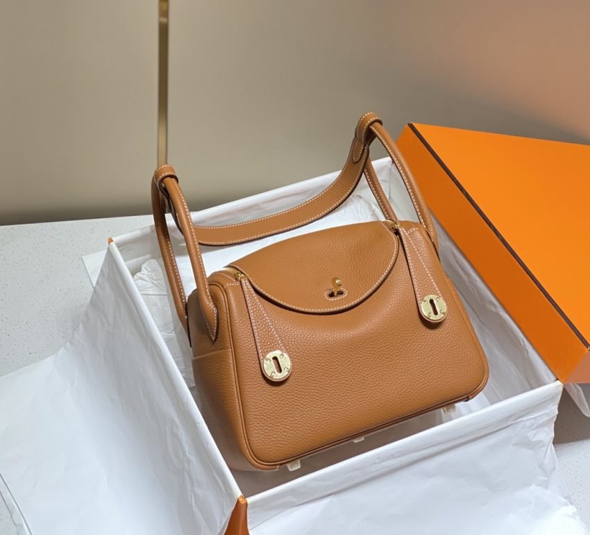 i1675520355_3907_0 Replica Hermes Lindy Golden Brown - 图片 5